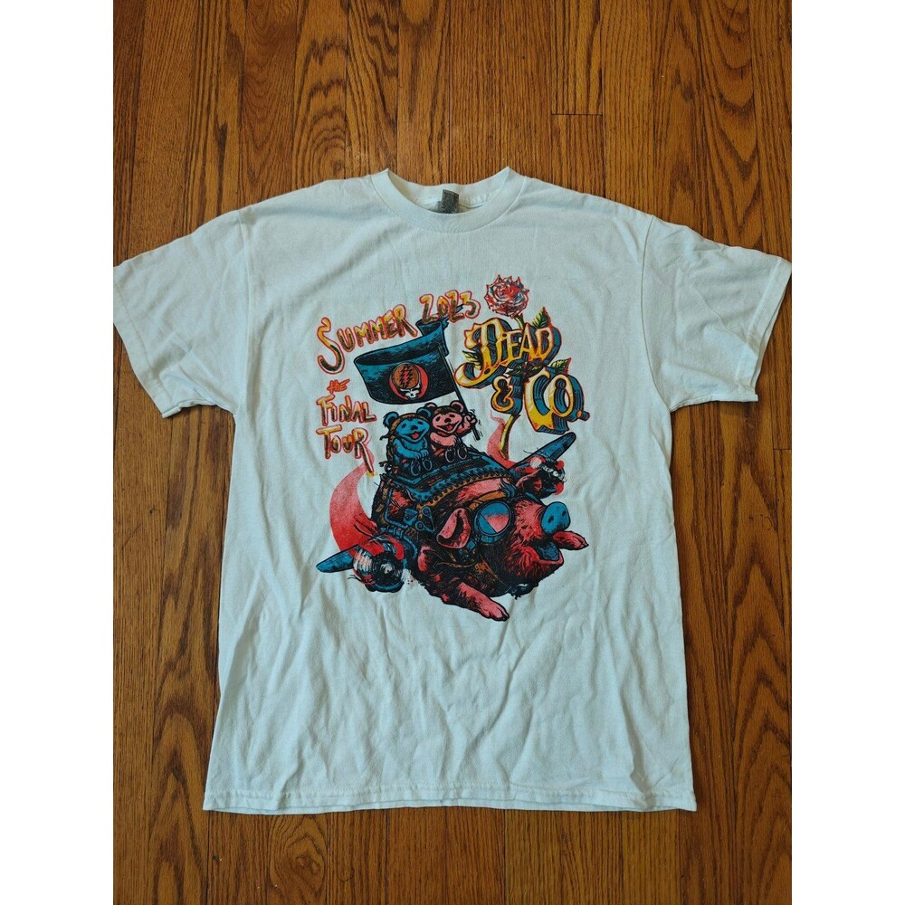 Grateful Dead & Co 2023 Final Tour T Shirt Graphic Print Size Small Rock Band